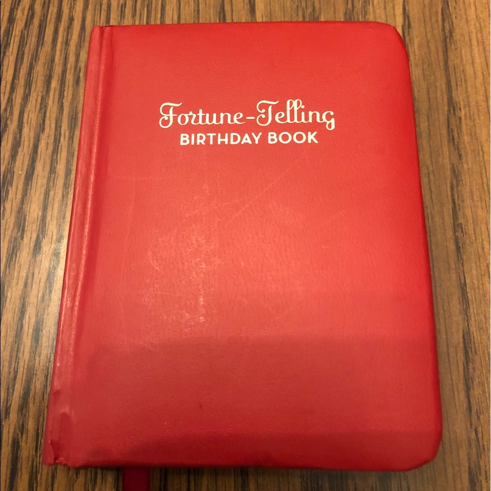 Fortune-telling Birthday Book
